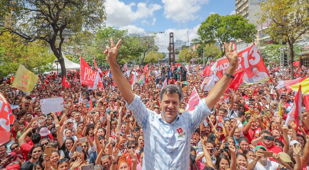 Haddad chega forte e deverá ser eleito presidente (Foto: Ricardo Stuckert) Haddad chega forte e deverá ser eleito presidente