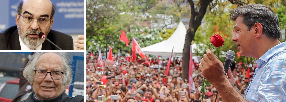 Graziano e Esquivel apoiam Haddad: por um país feliz e soberano para todos Graziano e Esquivel apoiam Haddad: por um país feliz e soberano para todos
