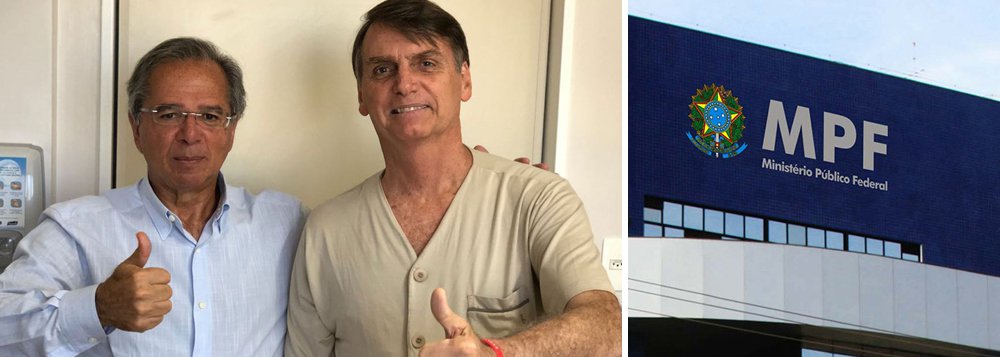 Paulo Guedes, guru de Bolsonaro, é alvo de nova investigação do MPF Paulo Guedes, guru de Bolsonaro, é alvo de nova investigação do MPF