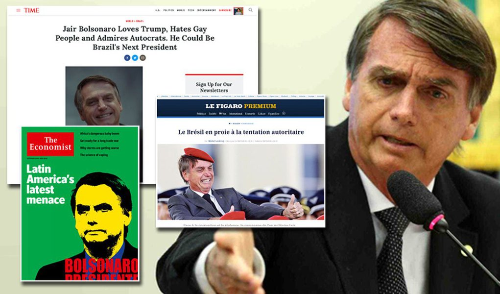 A mídia internacional e o risco Bolsonaro A mídia internacional e o risco Bolsonaro
