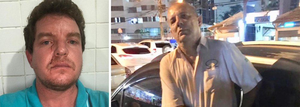 Em novo caso de agressão, bolsonarista ataca diretor da FUP Em novo caso de agressão, bolsonarista ataca diretor da FUP