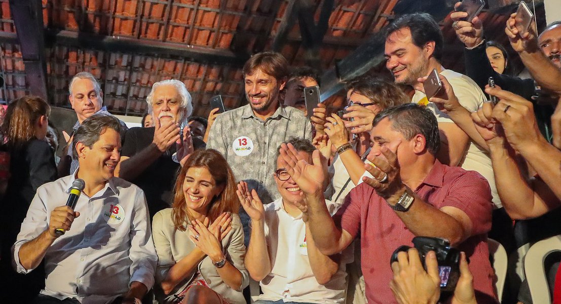 Haddad: precisamos nos multiplicar nas redes sociais (Foto: Ricardo Stuckert) Haddad: precisamos nos multiplicar nas redes sociais