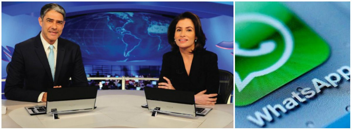 Globo minimiza reportagem da Folha sobre ação anti-PT no WhatsApp Globo minimiza reportagem da Folha sobre ação anti-PT no WhatsApp
