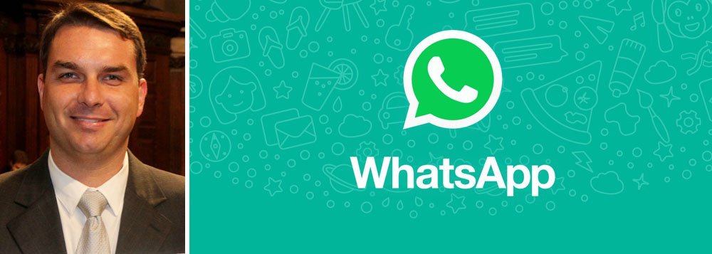 Filho de Bolsonaro participava da Farra do WhatsApp Filho de Bolsonaro participava da Farra do WhatsApp