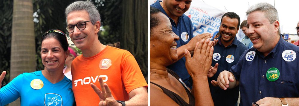 Zema, do Novo, tem 73% dos votos contra Anastasia Zema, do Novo, tem 73% dos votos contra Anastasia