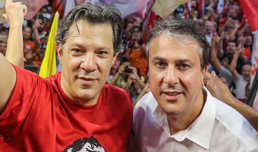 Camilo Santana: Haddad deve ser expressão de frente democrática (Foto: Ricardo Stuckert) Camilo Santana: Haddad deve ser expressão de frente democrática