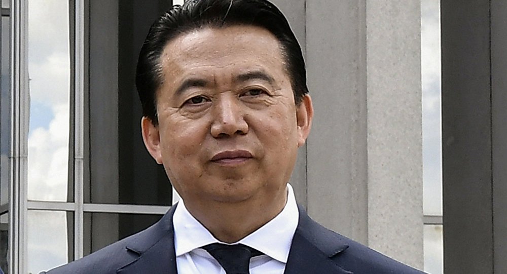 Chefe da Interpol está sob investigação, diz China Chefe da Interpol está sob investigação, diz China