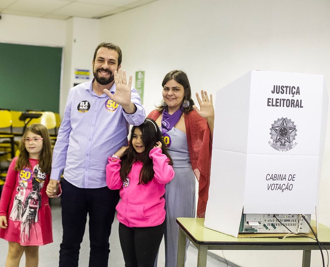 Boulos: estaremos nas ruas para derrotar o fascismo e eleger Haddad (Foto: Twitter) Boulos: estaremos nas ruas para derrotar o fascismo e eleger Haddad
