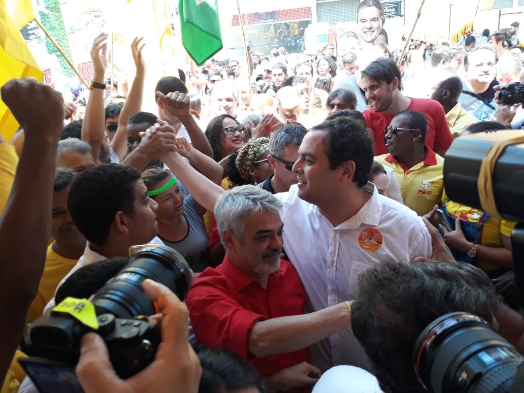 Paulo Câmara vai liderando disputa em Pernambuco (Foto: Divulgação/Twitter) Paulo Câmara vai liderando disputa em Pernambuco