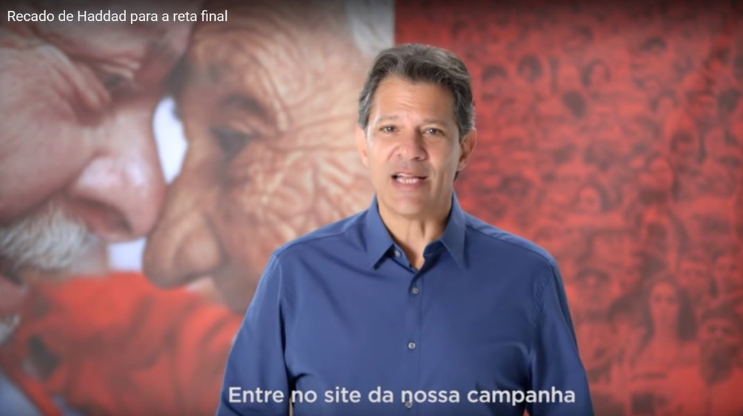 No segundo turno, Haddad vai exibir sua relação com a família e a religiosidade No segundo turno, Haddad vai exibir sua relação com a família e a religiosidade