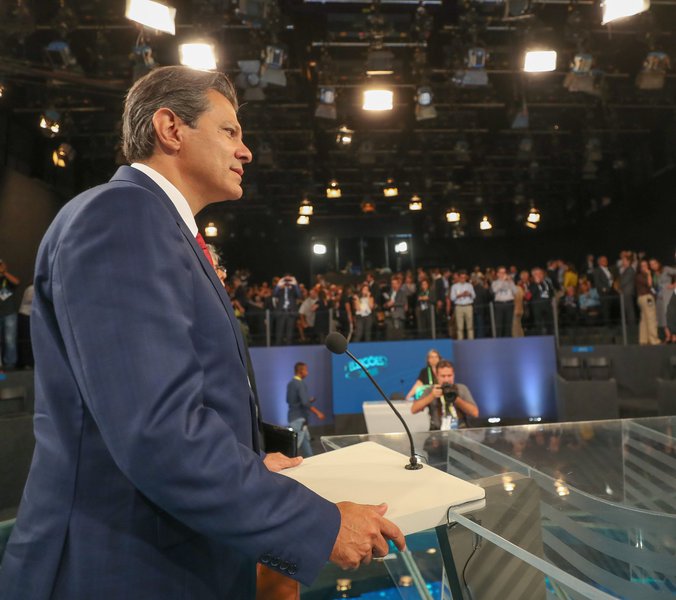 Haddad terá que ser o candidato da democracia, diz Tereza Cruvinel (Foto: Ricardo Stuckert) Haddad terá que ser o candidato da democracia, diz Tereza Cruvinel