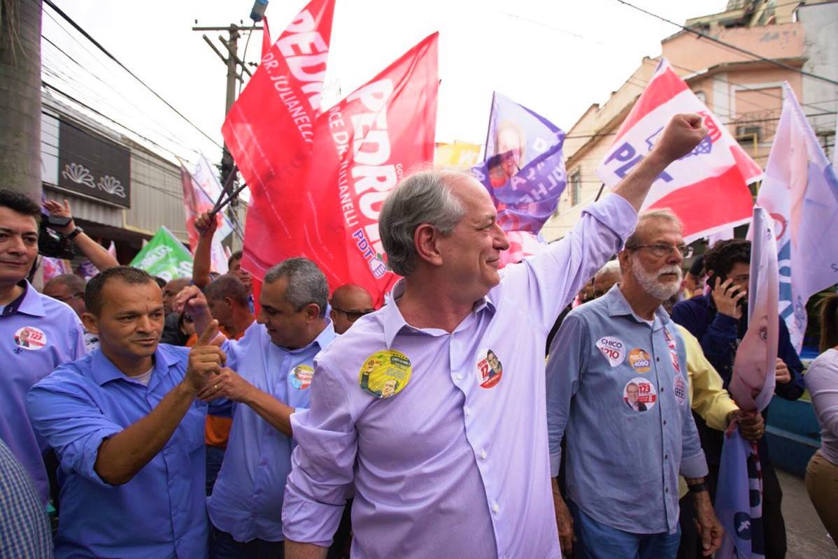 Ciro diz que virada na reta final para levá-lo ao 2º turno é “completamente provável” (Foto: Divulgação) Ciro diz que virada na reta final para levá-lo ao 2º turno é “completamente provável”