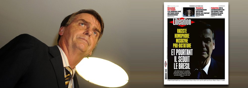 Mídia estrangeira sobre Bolsonaro: ele não é Trump, ele é pior Mídia estrangeira sobre Bolsonaro: ele não é Trump, ele é pior