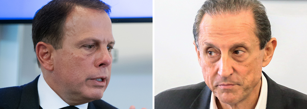 Datafolha em São Paulo aponta derrota de Doria no segundo turno (Foto: World Economic Forum/Mattias Nutt | Flávio Florido/SEBRAE) Datafolha em São Paulo aponta derrota de Doria no segundo turno
