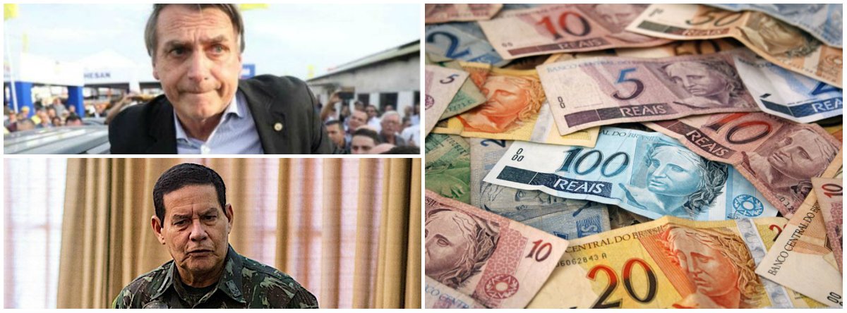 Fim do 13º? Ideia do vice de Bolsonaro tira R$ 200 bi do trabalhador e da economia Fim do 13º? Ideia do vice de Bolsonaro tira R$ 200 bi do trabalhador e da economia