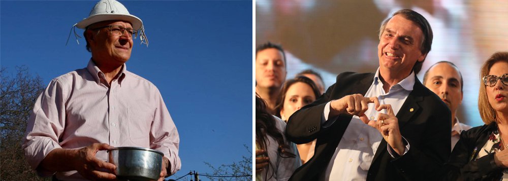 Na prática, Alckmin faz campanha para Bolsonaro Na prática, Alckmin faz campanha para Bolsonaro