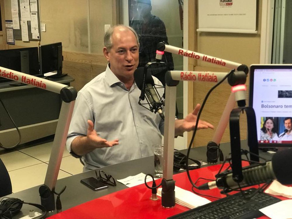 Ciro sobre o Ibope: 'não digo nem que é má-fé', mas 'é bom ter um pé atrás' (Foto: Reprodução/Facebook) Ciro sobre o Ibope: 'não digo nem que é má-fé', mas 'é bom ter um pé atrás'