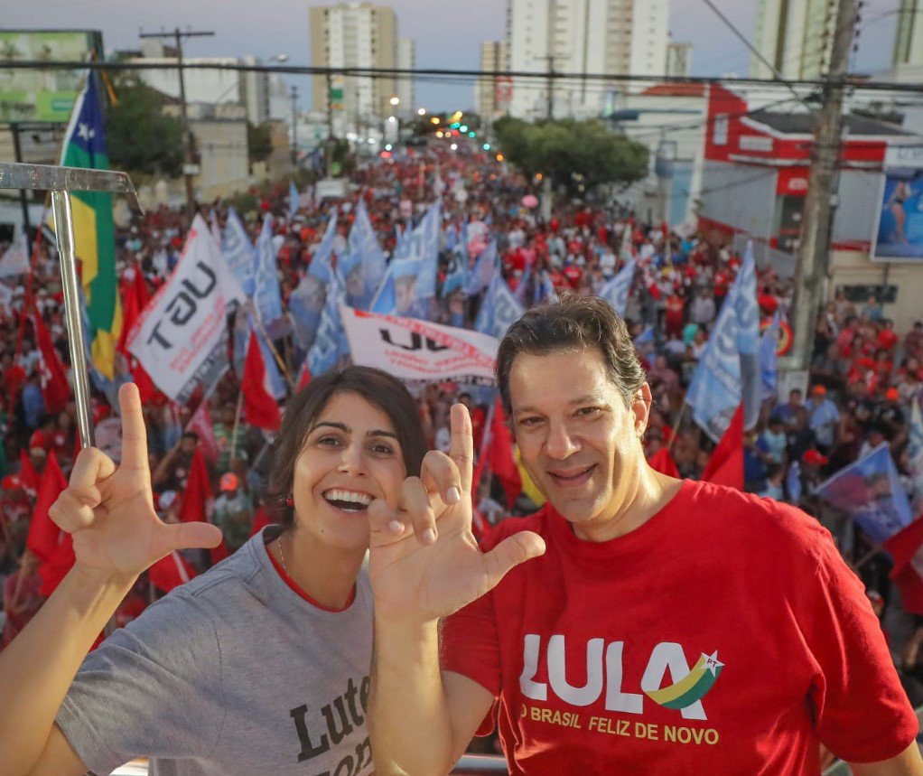 Manuela em debate das vices: Haddad vai unir e pacificar o País (Foto: Stuckert) Manuela em debate das vices: Haddad vai unir e pacificar o País