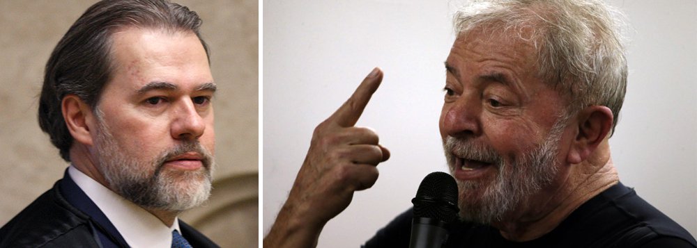 Toffoli adere à censura e decide não pautar entrevista de Lula antes das eleições (Foto: STF | Reuters) Toffoli adere à censura e decide não pautar entrevista de Lula antes das eleições