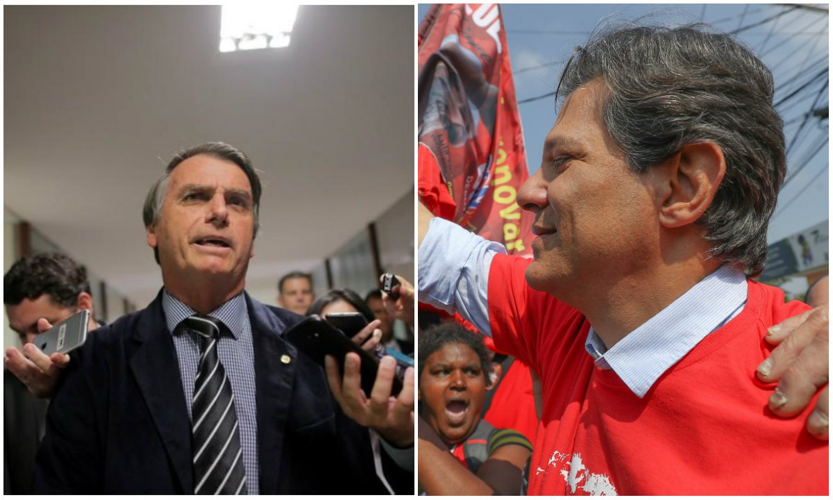 Olhando para além das eleições (Foto: Esq.: Adriano Machado - Reuters / Dir.: Stuckert) Olhando para além das eleições