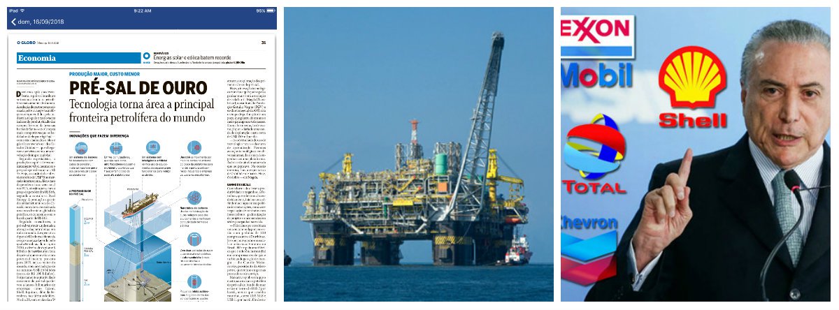 Estatal norueguesa diz que Brasil tem melhores áreas de petróleo no mundo Estatal norueguesa diz que Brasil tem melhores áreas de petróleo no mundo