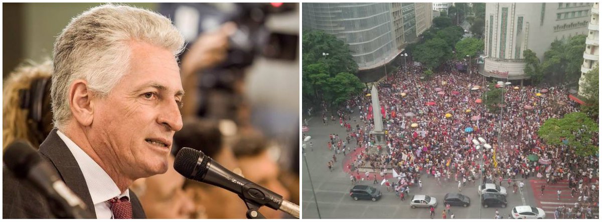 Correia: a ideologia fascista do ódio será derrotada (Foto: Divulgação) Correia: a ideologia fascista do ódio será derrotada