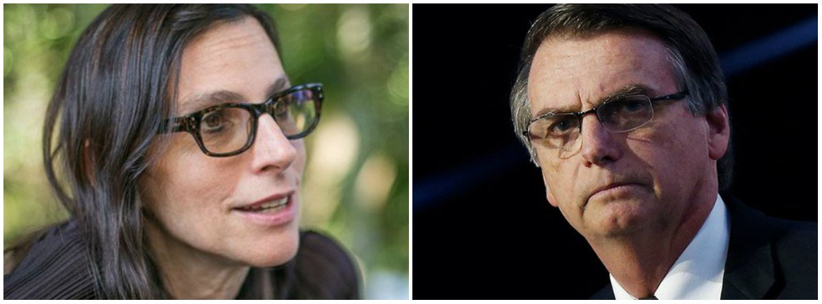 Lília Schwarcz: Bolsonaro já provou que não respeita a Constituição (Foto: Esq.: Guilherme Santos - Sul 21 / Dir.: Adriano Machado - Reuters) Lília Schwarcz: Bolsonaro já provou que não respeita a Constituição