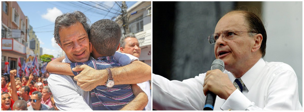 DCM: o apoio de Edir Macedo a Bolsonaro é a melhor notícia que Haddad poderia ter (Foto: Esq.: Stuckert) DCM: o apoio de Edir Macedo a Bolsonaro é a melhor notícia que Haddad poderia ter