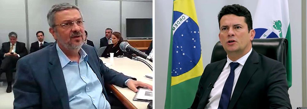 Até Globo acusa Moro de usar Palocci para agir politicamente contra o PT Até Globo acusa Moro de usar Palocci para agir politicamente contra o PT