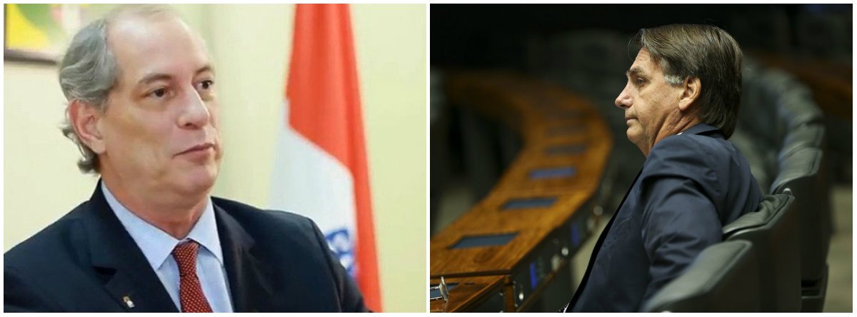 Ciro: Bolsonaro acha que é dono do voto do povo e está querendo mandar na sua vontade (Foto: Dir.: Marcelo Camargo - ABR) Ciro: Bolsonaro acha que é dono do voto do povo e está querendo mandar na sua vontade