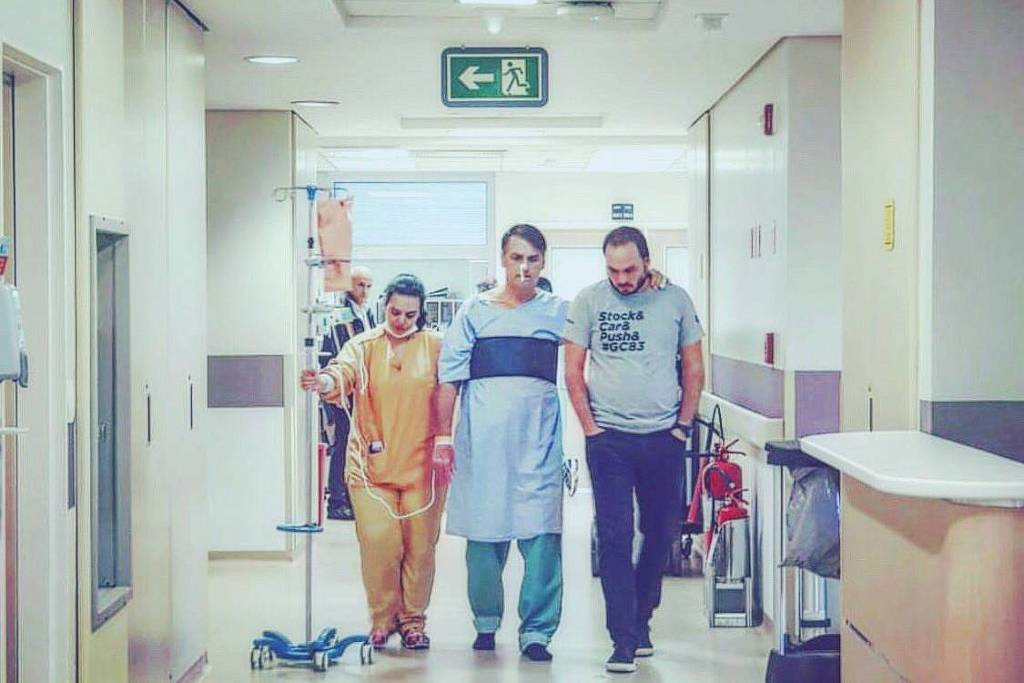 Após infecção, previsão de alta de Bolsonaro é adiada (Foto: Reprodução/Facebook) Após infecção, previsão de alta de Bolsonaro é adiada