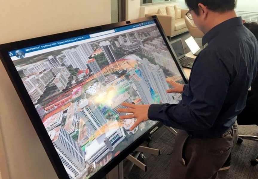 Projeto virtual de Cingapura pode ser campo de testes para planejadores e conspiradores Projeto virtual de Cingapura pode ser campo de testes para planejadores e conspiradores