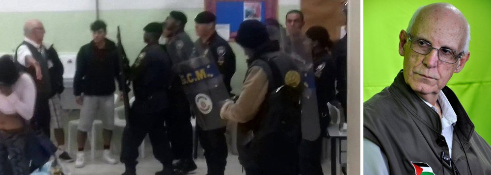 Levei cuspes e fui agredido pela guarda, denuncia Padre Júlio Lancellotti Levei cuspes e fui agredido pela guarda, denuncia Padre Júlio Lancellotti