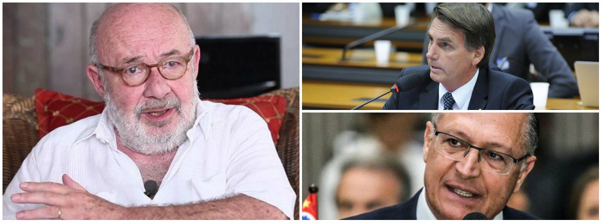 Kotscho: Bolsonaro soltou a direitona antipetista do armário e esfarelou o PSDB (Foto: Dir.: Gustavo Lima - Agência Câmara / embaixo (Gleison Miranda - Ascom)) Kotscho: Bolsonaro soltou a direitona antipetista do armário e esfarelou o PSDB