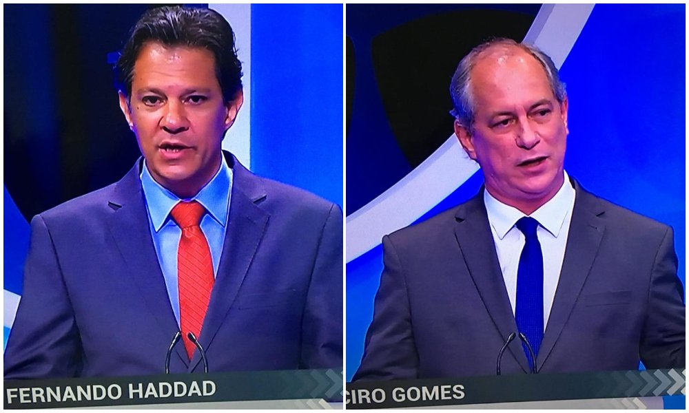 Ciro diz que não quer governar com o PT e Haddad rebate: “Me convidou para vice” Ciro diz que não quer governar com o PT e Haddad rebate: “Me convidou para vice”