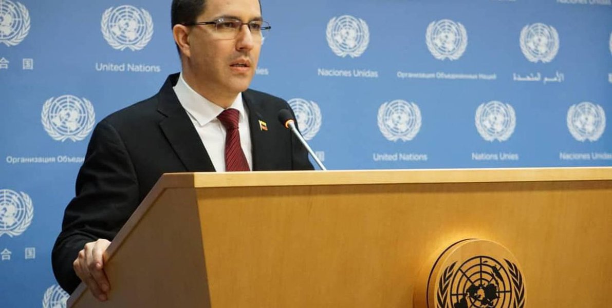 Venezuela segue na busca da paz, democracia e estabilidade econômica, diz chanceler Venezuela segue na busca da paz, democracia e estabilidade econômica, diz chanceler