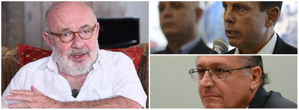 A dança tucana da tradição: “Bolsodoria” e Alckmin afundam juntos, diz Kotscho (Foto: Dir.: em cima (Rovena Rosa - ABR) / embaixo (Fabio Pozzebom - ABR)) A dança tucana da tradição: “Bolsodoria” e Alckmin afundam juntos, diz Kotscho
