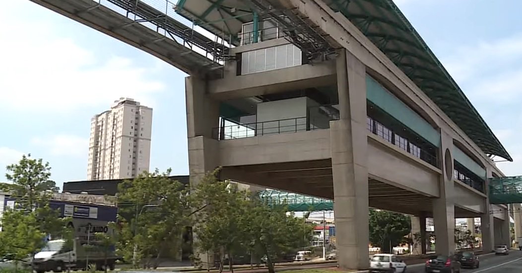 Metroviários tentam barrar privatização do Monotrilho de SP (Foto: Reprodução (TVT)) Metroviários tentam barrar privatização do Monotrilho de SP