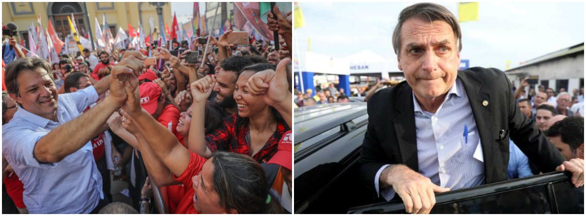 Ibope: Bolsonaro tem 27% e Haddad, 21%; petista vence no 2º turno Ibope: Bolsonaro tem 27% e Haddad, 21%; petista vence no 2º turno