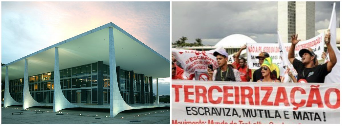 Terceirização irrestrita é passo para extinção dos concursos e do serviço público (Foto: Esq.: Divulgação / Dir.: Lúcio Bernardo Jr. - Câmara) Terceirização irrestrita é passo para extinção dos concursos e do serviço público