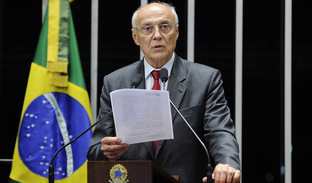 Datafolha: Suplicy segue líder para Senado com 26% (Foto: Pedro França/Senado) Datafolha: Suplicy segue líder para Senado com 26%