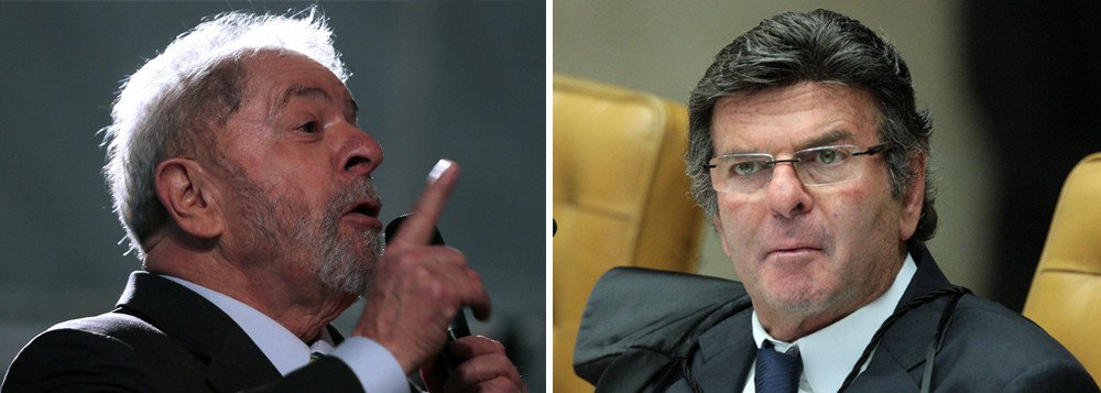Com censura de Fux, perseguição a Lula virou selvageria www.brasil247.com - Com censura de Fux, perseguição a Lula virou selvageria