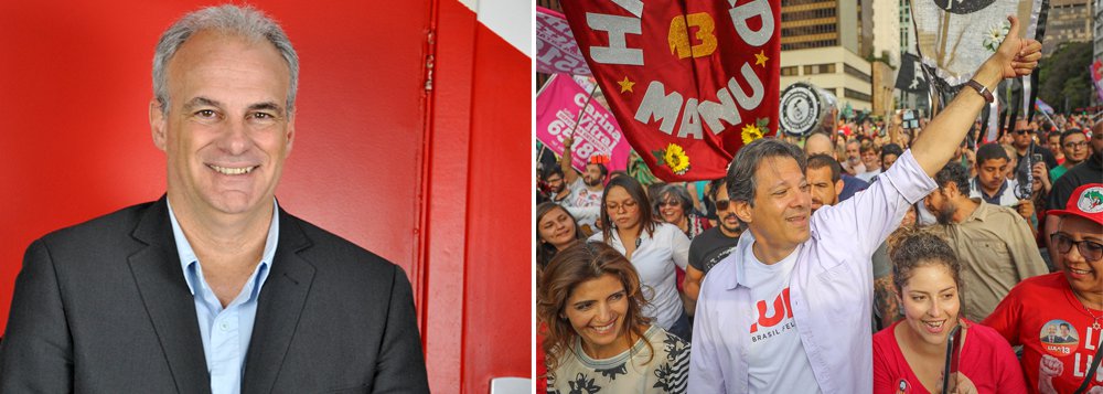 Alberto Almeida: Haddad é o franco favorito Alberto Almeida: Haddad é o franco favorito