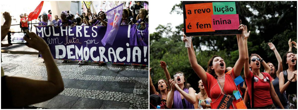 Eleitorado feminino trava crescimento de Bolsonaro com campanha #EleNão (Foto: REUTERS/Nacho Doce) Eleitorado feminino trava crescimento de Bolsonaro com campanha #EleNão