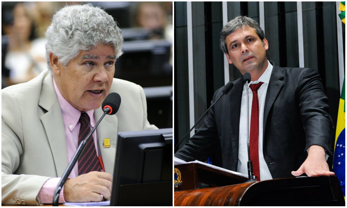 Diferenças cruciais entre os candidatos ao Senado no Rio (Foto: Esq.: Lúcio Bernardo Jr. - Câmara / Dir.: Waldemir Barreto - Ag. Senado) Diferenças cruciais entre os candidatos ao Senado no Rio