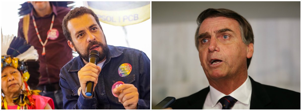 Boulos: assim como Temer, Bolsonaro quer acabar com aposentadorias (Foto: Dir.: Valter Campanato - ABR) Boulos: assim como Temer, Bolsonaro quer acabar com aposentadorias