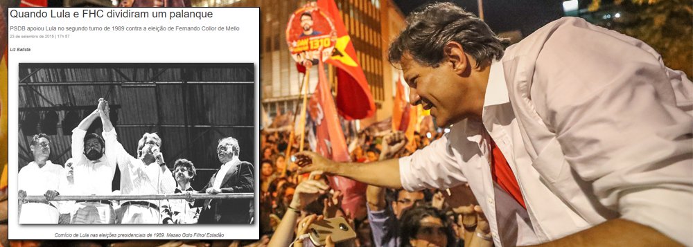 Ao PSDB, só resta se ajoelhar à democracia Ao PSDB, só resta se ajoelhar à democracia