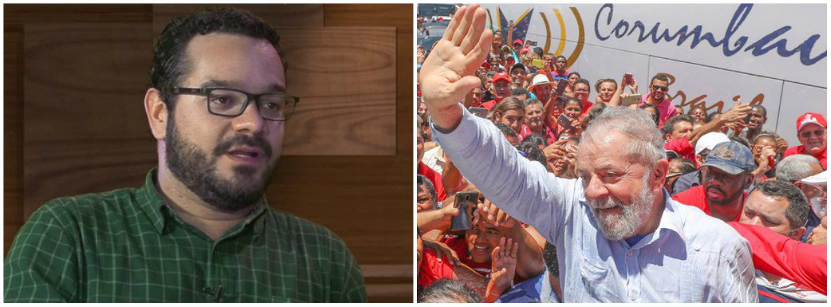 William Nozaki analisa a urgência e a emergência da luta antifascista no Brasil (Foto: Dir.: Stuckert) William Nozaki analisa a urgência e a emergência da luta antifascista no Brasil