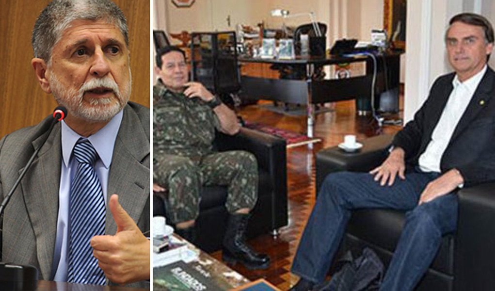 Amorim: Bolsonaro e Mourão são vozes minoritárias no Exército Amorim: Bolsonaro e Mourão são vozes minoritárias no Exército