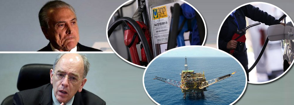 Governo Temer leva gasolina a preço recorde Governo Temer leva gasolina a preço recorde